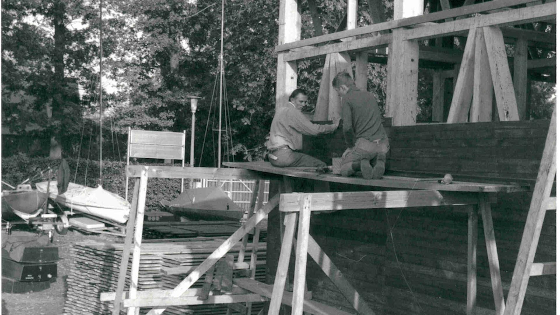 Bild: Bauarbeiten 1970