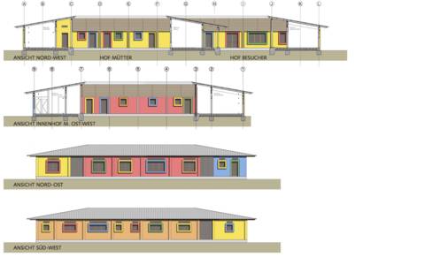 Bild: Ein Ruhepavillon für Frauen - ohne Architekten in Eigeninspiration der Kongolesen erbaut
