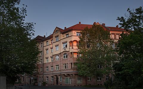Fassade Baudenkmal Kressenstrasse