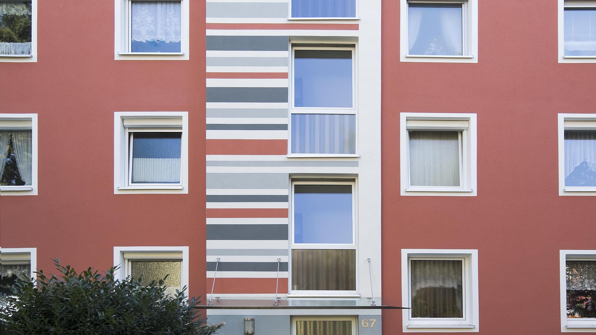 Bild: Fassadenfarbgebung Vorderansicht