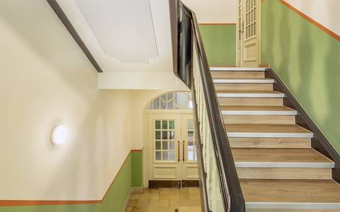 Bild: Treppenraum Pfarrhaus